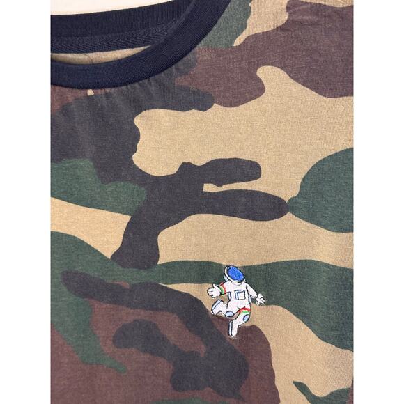 Eighty Eight mens long sleeve camo t-shirt with astronaut logo size Medium - Picture 3 of 8